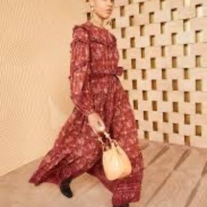 Ulla Johnson Brita Dress in Amaranthus size 0 Brand New